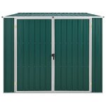 vidaXL Abri de jardin Vert 195x198x159 cm Acier galvanisé