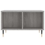 vidaXL Table basse Sonoma gris 60x50x36 5 cm Bois d'ingénierie