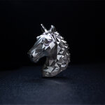 Monnaie LUNAR HORSE Low Poly 2 Oz Argent 5 Tala Samoa 2026 (PRÉCOMMANDE)