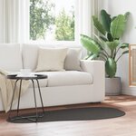 vidaXL Tapis 'HUARTE'doux à poils courts et lavable anthracite 80x150 cm
