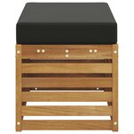 vidaXL Banc de Jardin Bois d'Acacia Massif Naturel