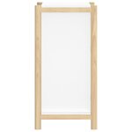 vidaXL Buffet Blanc 62x38x75 cm Bois d'ingénierie