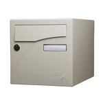 Boîte aux lettres Préface 1 porte Ivoire brillant RAL 1015B