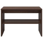 vidaXL Meuble TV chêne marron 60x40x40 cm bois d'ingénierie