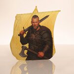 Pièce de monnaie en Argent 1 Dollar g 31.1 (1 oz) Millésime 2026 Sail with the Vikings RAGNAR LOTHBROK (PRÉCOMMANDE)