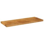 vidaXL Dessus de table 90x30x3 8 cm rectangulaire bois massif manguier