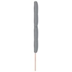 Tête de lit vidaXL Bouton capitonné Gris clair 200 cm Tissu