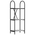 vidaXL Étagère Sonoma gris 40 x 30 x 109 cm Bois d'ingénierie
