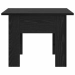 vidaXL Table basse Chêne noir 55 x 55 x 42 cm Bois d'ingénierie