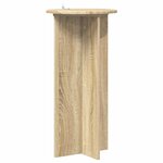 vidaXL Support de Plante 2 pièces Chêne Sonoma 40 x 40 x 80 cm