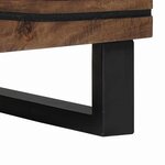 vidaXL Cabinet de chevet Noyer 40 x 33 x 46 cm Bois d'acacia massif