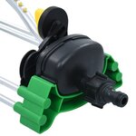 vidaXL Arroseur oscillant avec 18 jets