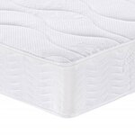 vidaXL Matelas à ressorts bonnell moyen 90x190 cm