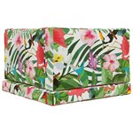 vidaXL Coussin de canapé d'extérieur 3 Pièces coloré Polyester