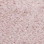 vidaXL Tapis d'escalier 30 pièces 65 x 21 x 4 cm Rose clair Demi-rond Grand