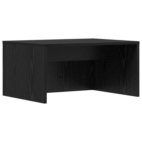 vidaXL Bureau mural Chêne noir 60 x 45 x 30 cm Bois d'ingénierie