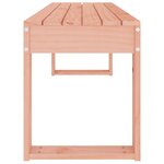 vidaXL Banc de jardin 110x38x45 cm bois massif de douglas