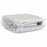 vidaXL Couverture végétale avec œillets 2x10 m PVC