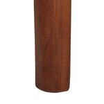 VidaXL Table de bar 60 x 60 x 107 cm bois massif d'acacia