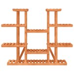 vidaXL Support à fleurs 110x25x110 5 cm bois massif de sapin