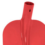 vidaXL Tête de pelle Rouge 32 x 24 5 cm Acier enduit de poudre