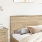 vidaXL Tête de lit Chêne Sonoma 180 cm Bois d'ingénierie