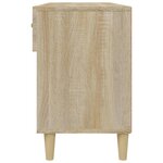 vidaXL Armoire à chaussures Chêne sonoma 102x35x55cm Bois d'ingénierie