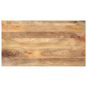 vidaXL Dessus de table 120x50x3 8cm rectangulaire bois massif manguier