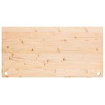 vidaXL Dessus de bureau 110x60x2 5 cm bois massif de pin