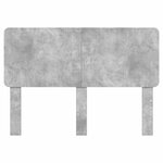 vidaXL Tête de lit Gris béton 160 cm Bois d'ingénierie