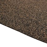 vidaXL Rouleau de liège en caoutchouc 100x200 cm 5 mm