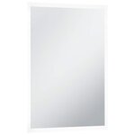 vidaXL Miroir mural à LED pour salle de bains 60x100 cm