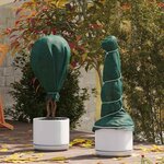 vidaXL Fleece de protection des plantes contre le gel Vert 20 x 1 6 m