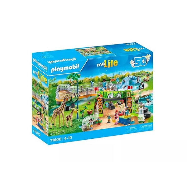 PLAYMOBIL 71600 - My Life Parc animalier avec visiteurs
