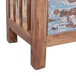 vidaXL Table de chevet 41 x 30 x 50 cm Bois de récupération massif