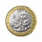 Animaux préférés des Français Monnaie de 5€ métal commun - Chat