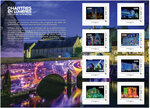 Collector 8 timbres - Chartres en Lumières - 2025 - Lettre Verte