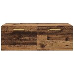 vidaXL Meuble mural Bois ancien 100 x 36.5 x 35 cm Bois d'ingénierie