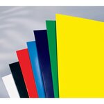 Gbc ensemble de couvertures de reliure higloss a4 rouge