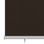 vidaXL Store roulant d'extérieur 240x230 cm Marron