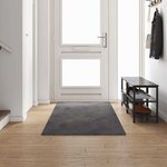 vidaXL Tapis Couloir Gris 100 x 300 cm