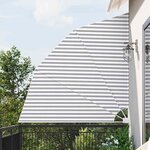 vidaXL Écran de confidentialité pour balcon Anthracite et blanc