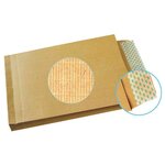 Lot de 50 Pochettes à soufflets,  280 x 375 mm, kraft armé sans fenêtre