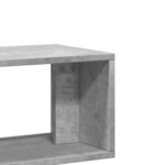 vidaXL Meubles TV 2 Pièces gris béton 100x30x50 cm bois d'ingénierie