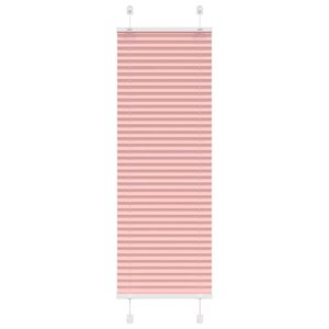 vidaXL Store plissé rose 40x100 cm largeur du tissu 39 4 cm polyester