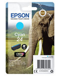 Cartouche Jet d'encre N°24 Cyan Eléphant (4ml) EPSON