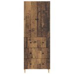 vidaXL Ensemble de Meubles 2 Pièces 66 x 34 5 x 90 cm Bois d'ingénierie
