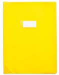 Protège-cahier PVC 150 Strong Line 17x22 cm opaque Jaune OXFORD