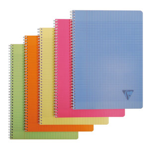 Cahier reliure intégrale LINICOLOR  A4  séyès CLAIREFONTAINE