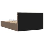 vidaXL Cadre de lit à rangement hydraulique sans matelas 140x200 cm